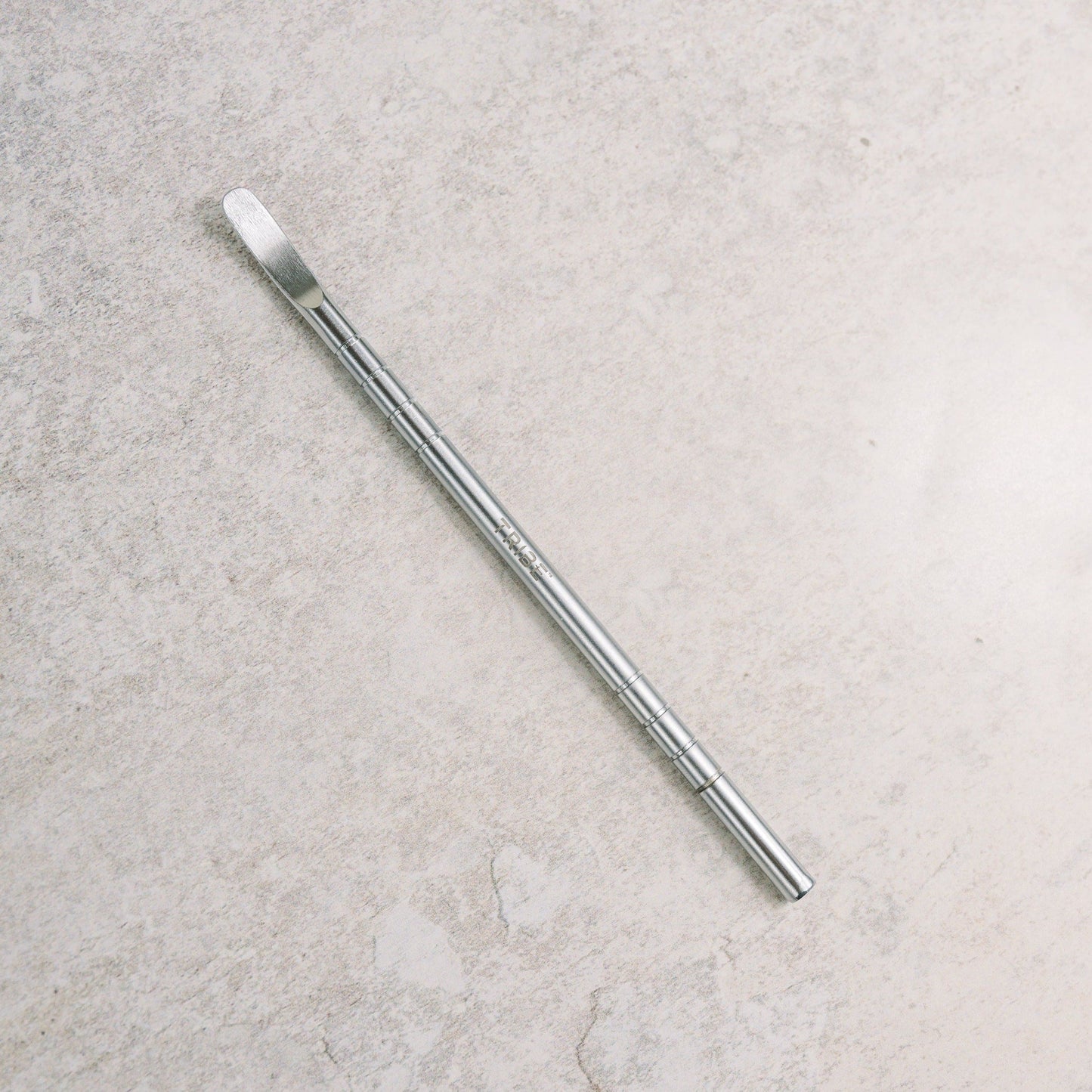 MATT SILVER CONTOURED CUTICLE TOOL