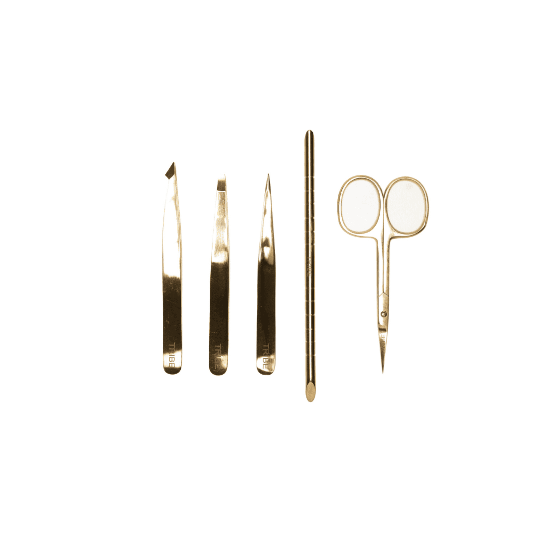 GOLD ANGLED TWEEZER