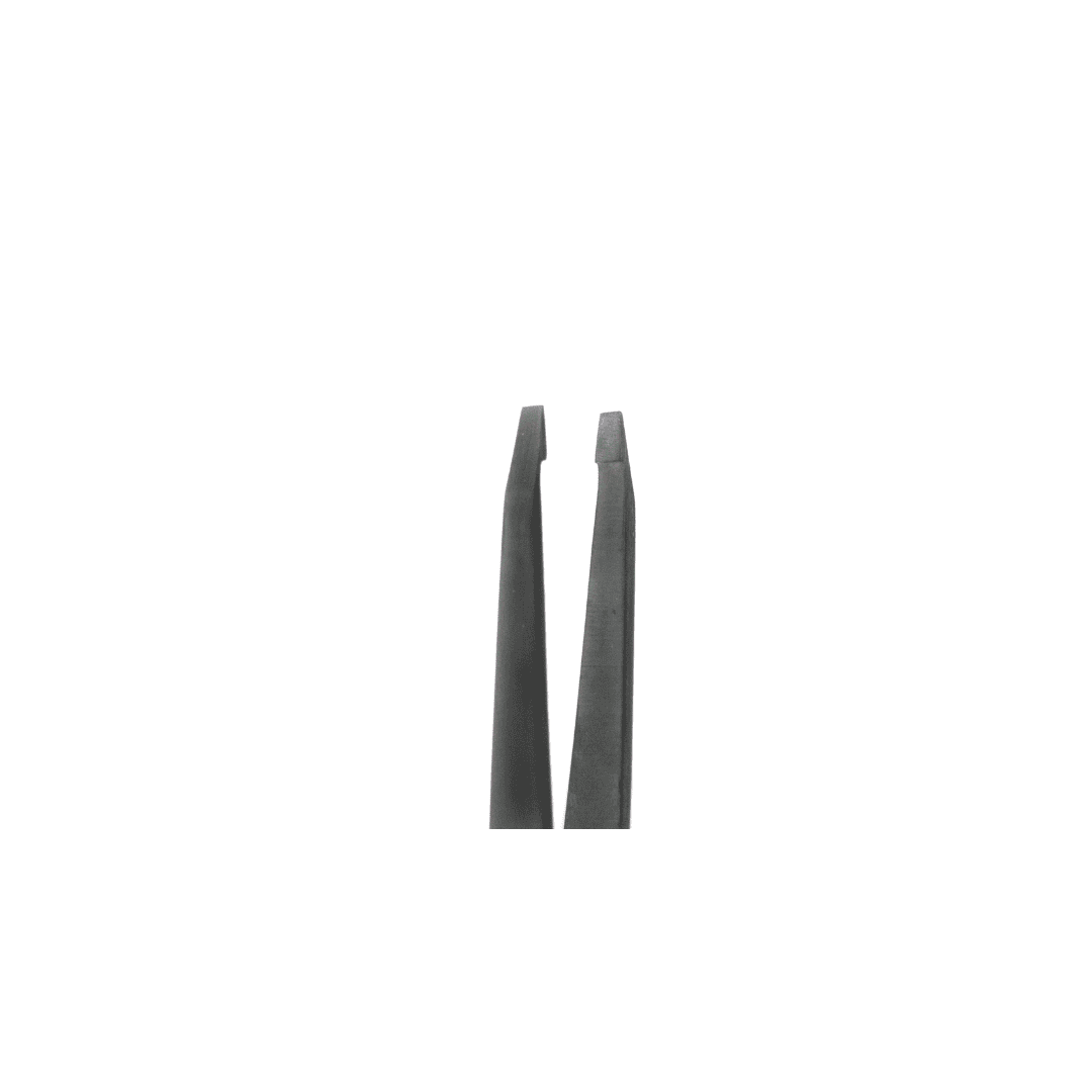 BLACK STRAIGHT TWEEZER