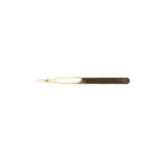 GOLD STRAIGHT ISOLATION TWEEZER