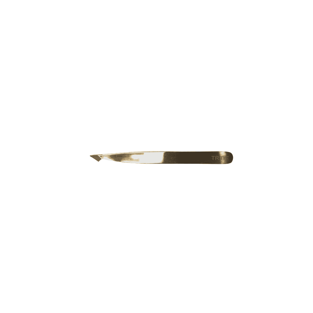 GOLD ANGLED TWEEZER