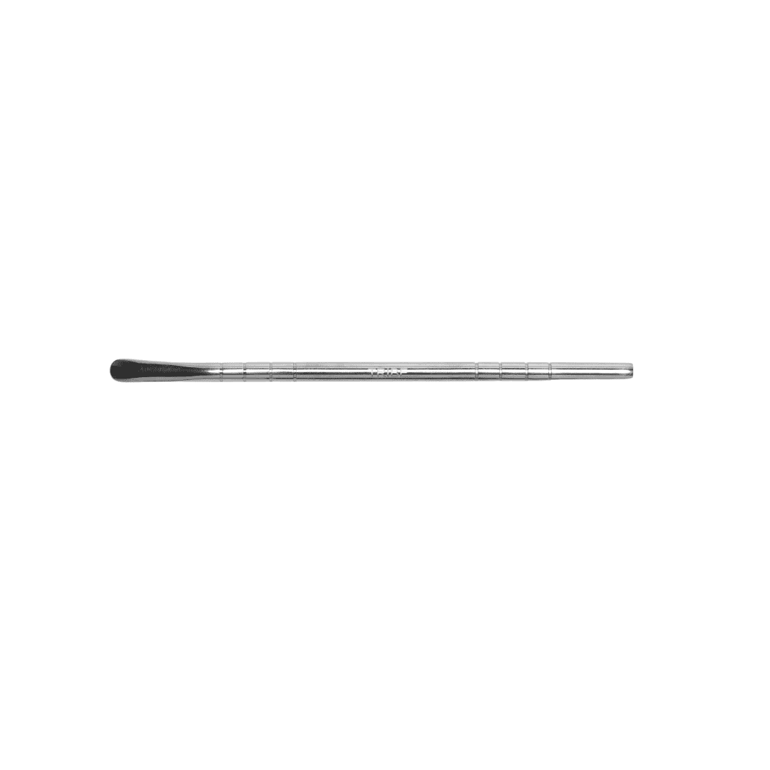 SILVER CONTOURED CUTICLE TOOL