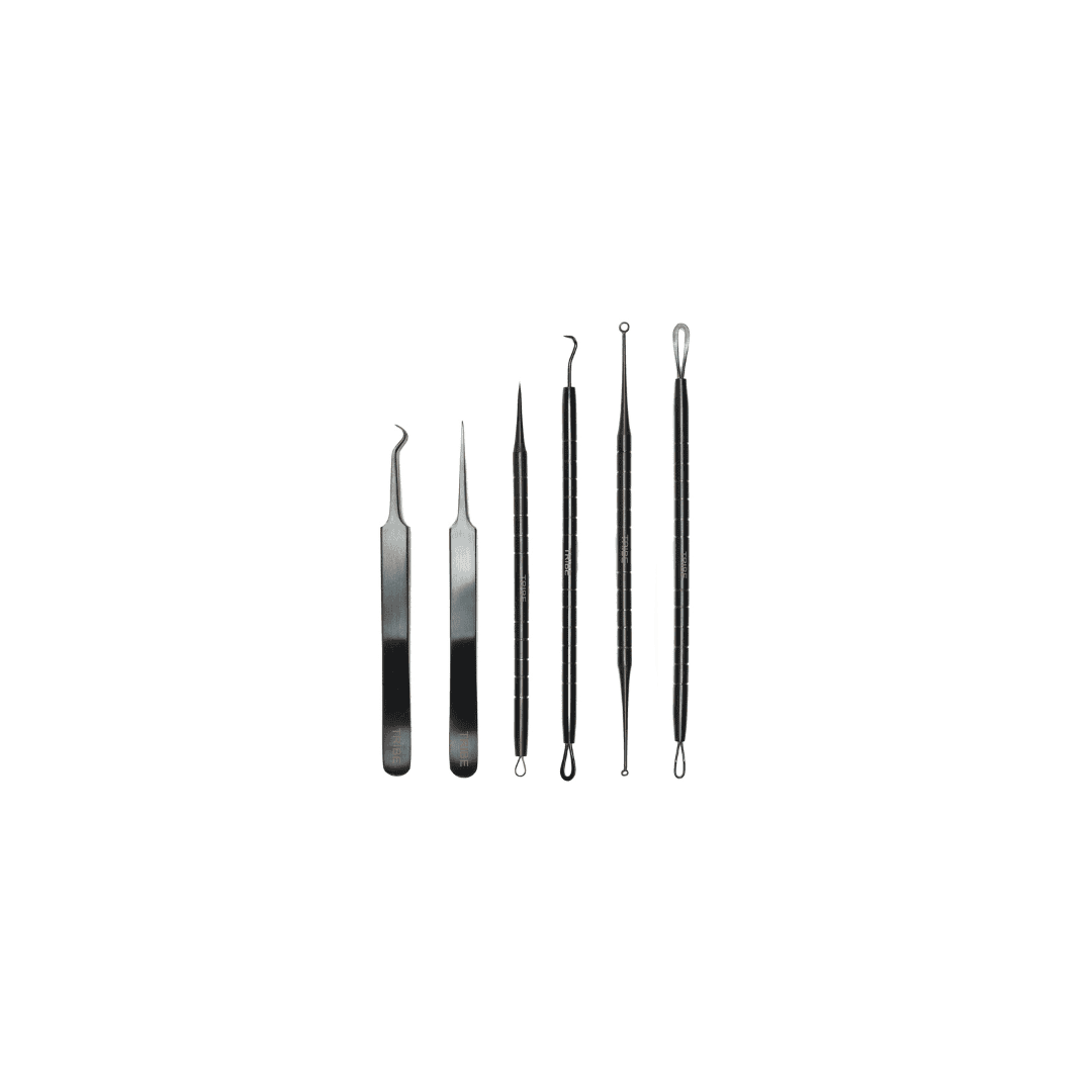 BLACK INGROWN HAIR TWEEZERS