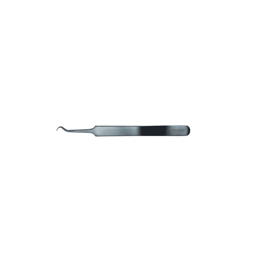 BLACK CURVED HOOK TWEEZER