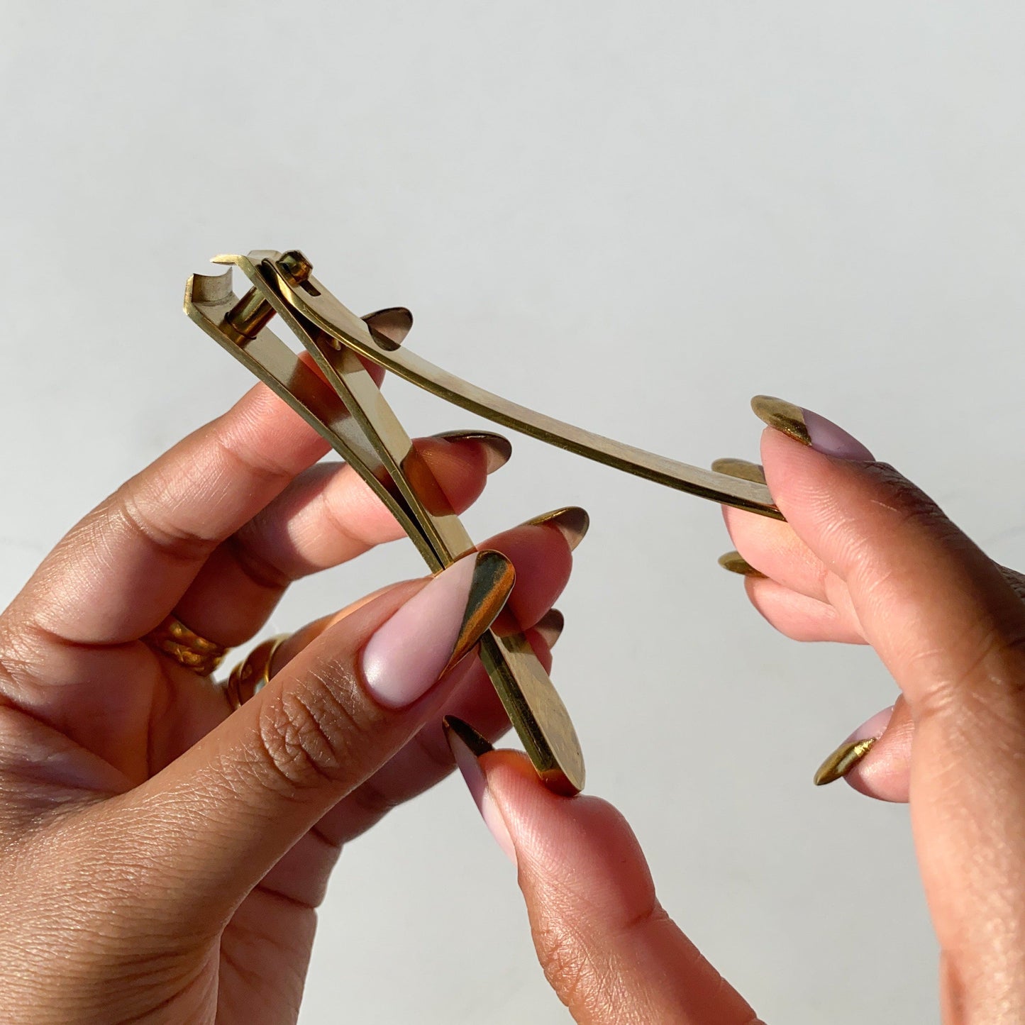 GOLD NAIL CLIPPER