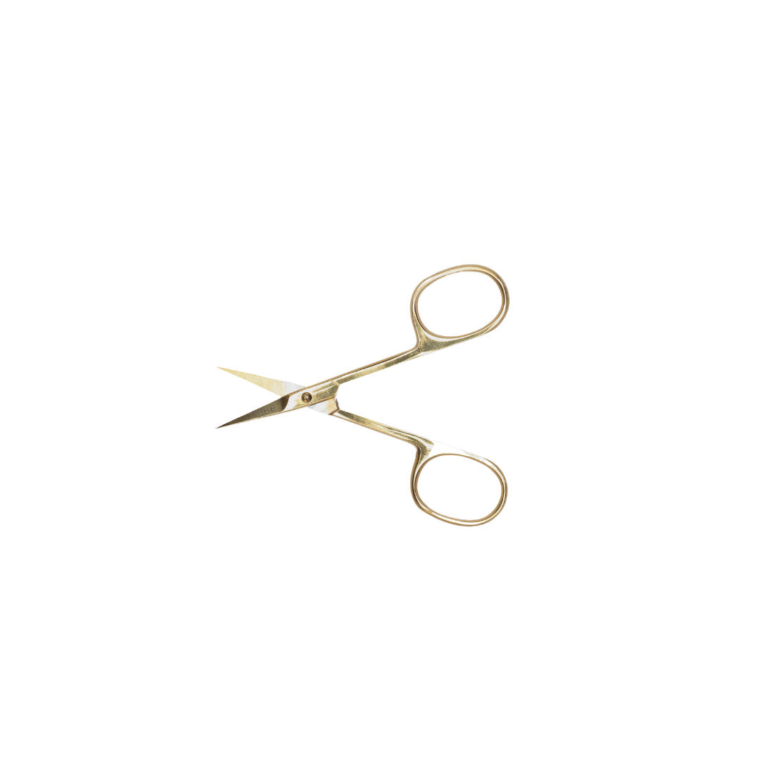 Brow Scissors Gold Collection w/ Brush, Size: One Size