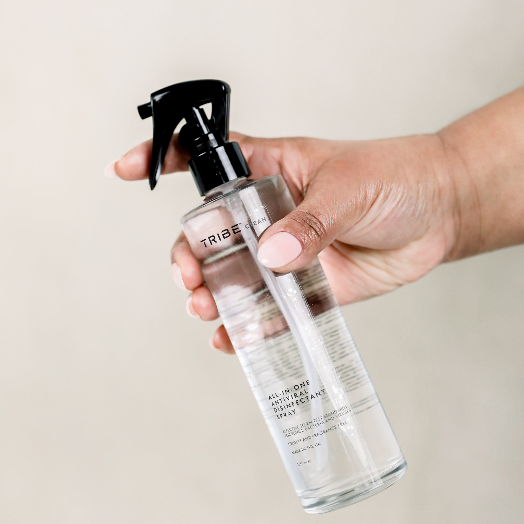 NEW ALL-IN-ONE ANTIVIRAL DISINFECTANT SPRAY "FOREVER GLASS BOTTLE"